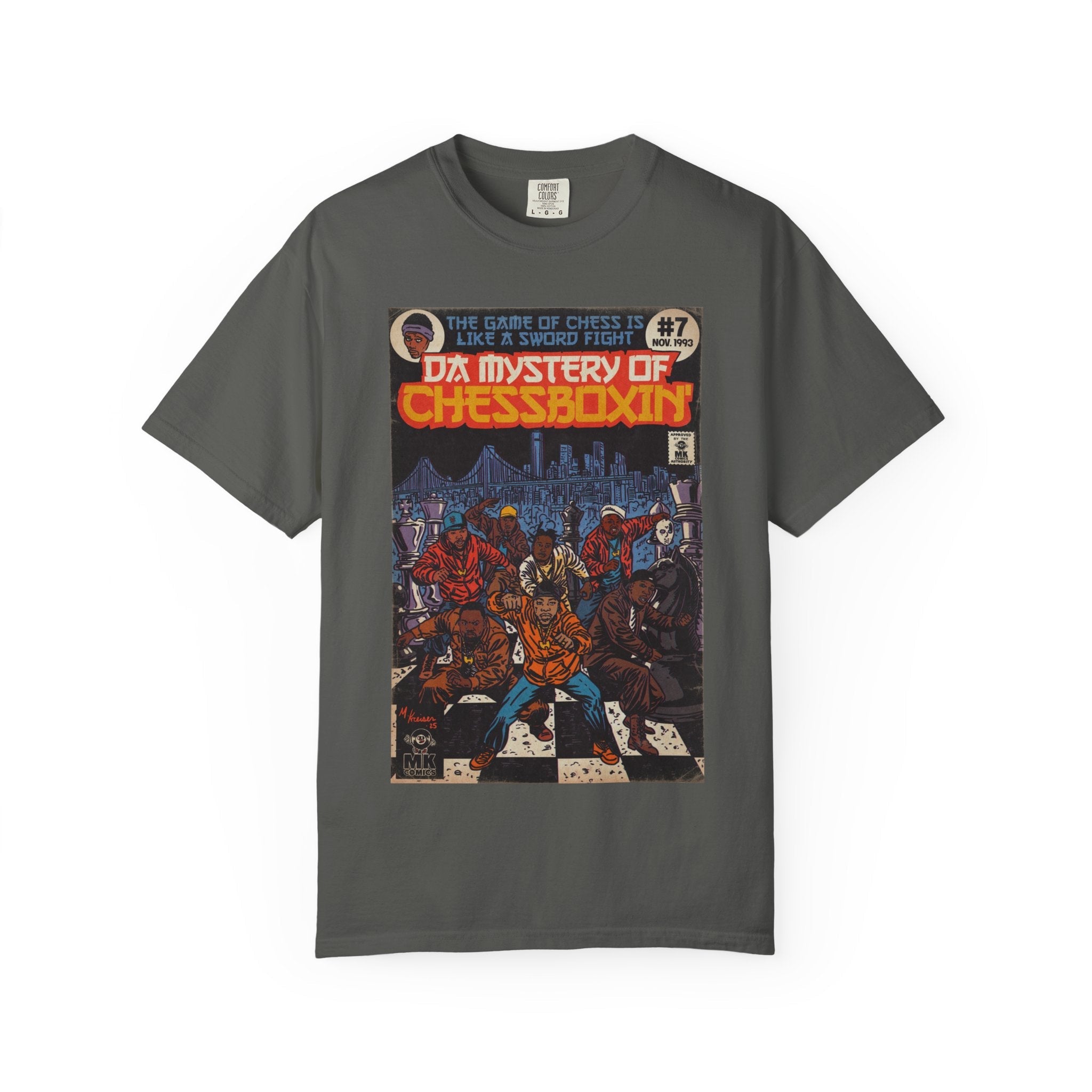Da Mystery of Chessboxin - Unisex Comfort Colors T-shirt | Hip Hop Graphic Cotton Oversized Streetwear Tee