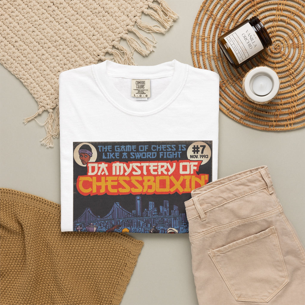 Da Mystery of Chessboxin - Unisex Comfort Colors T-shirt | Hip Hop Graphic Cotton Oversized Streetwear Tee