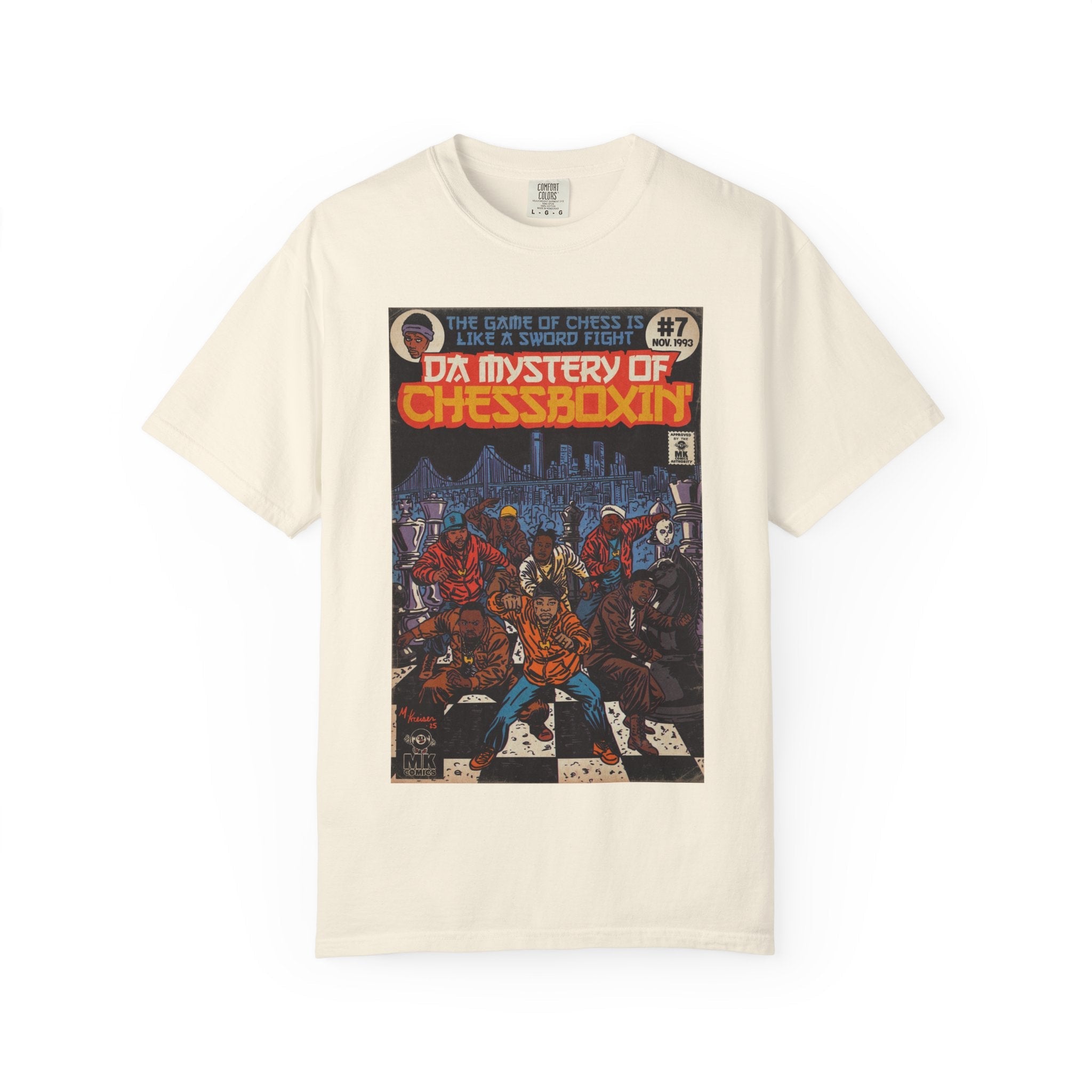 Da Mystery of Chessboxin - Unisex Comfort Colors T-shirt | Hip Hop Graphic Cotton Oversized Streetwear Tee