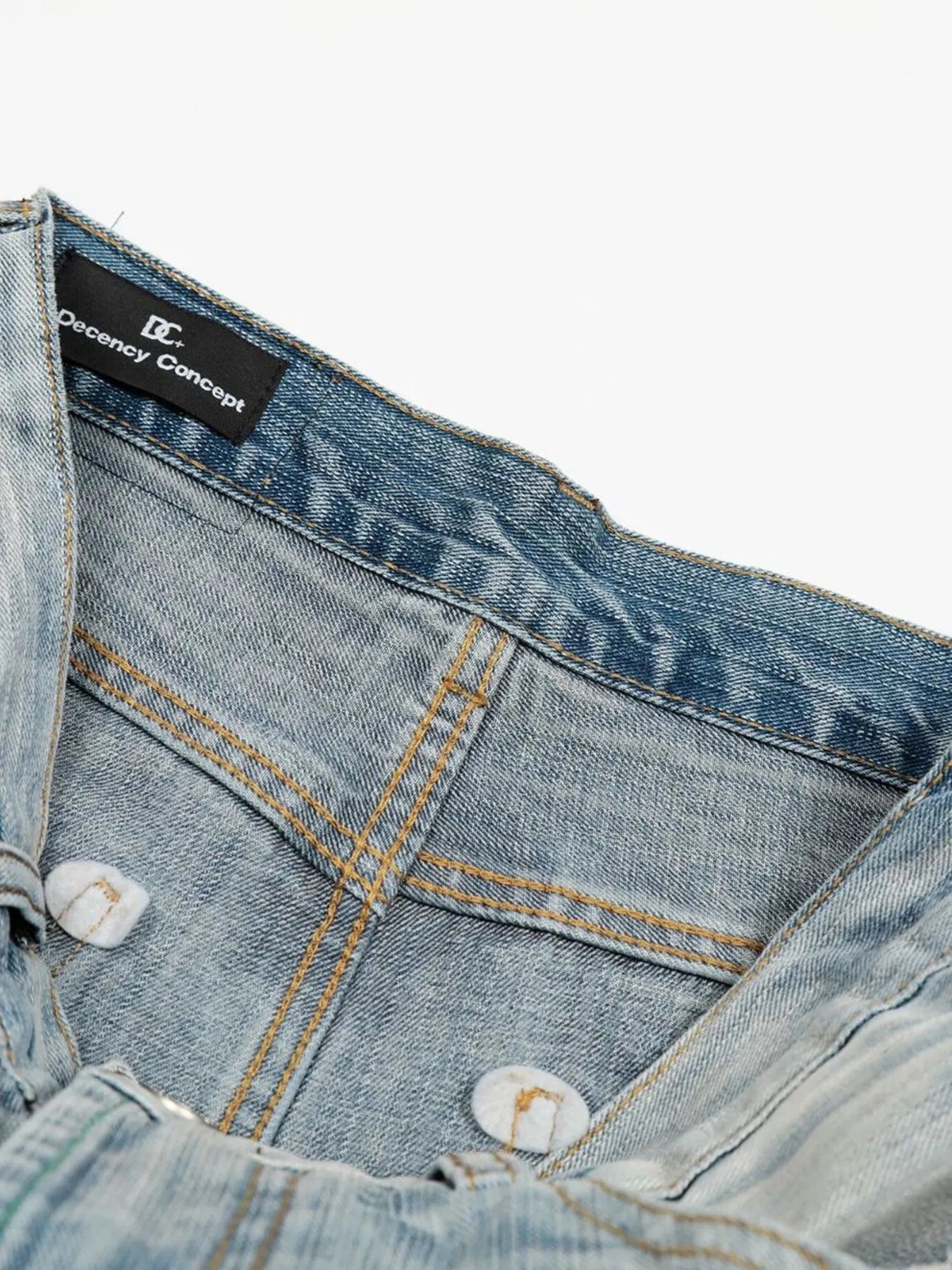 Men's Washed Wide Leg Baggy Jeans
