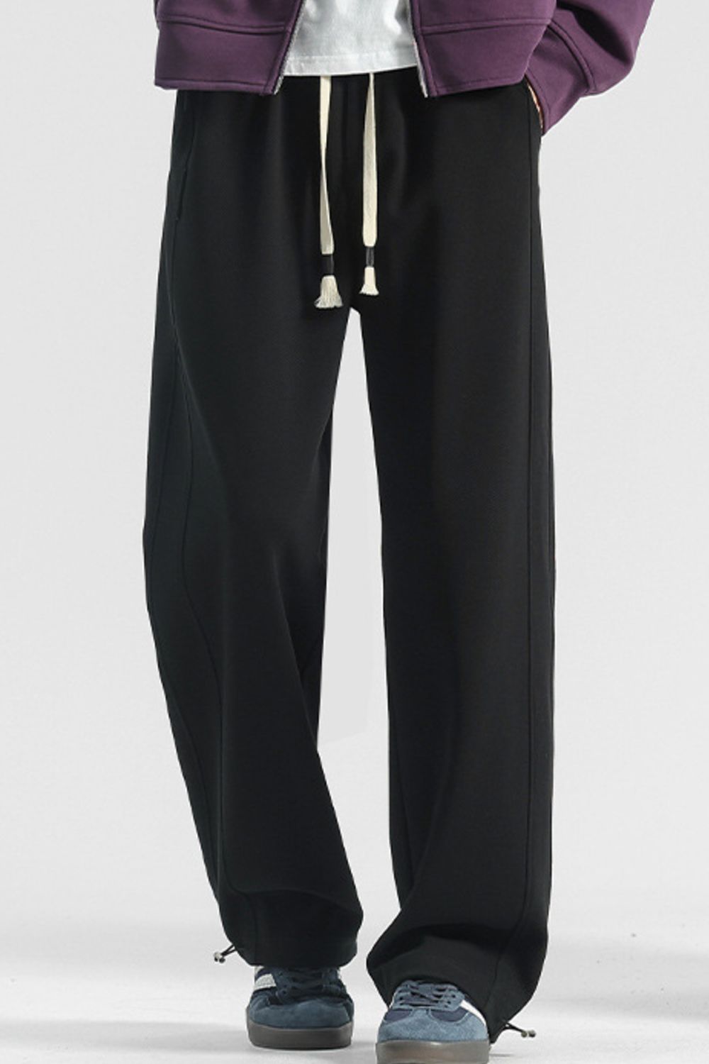 Men's Plus Size Casual Loose Fit Drawstring Sweatpants