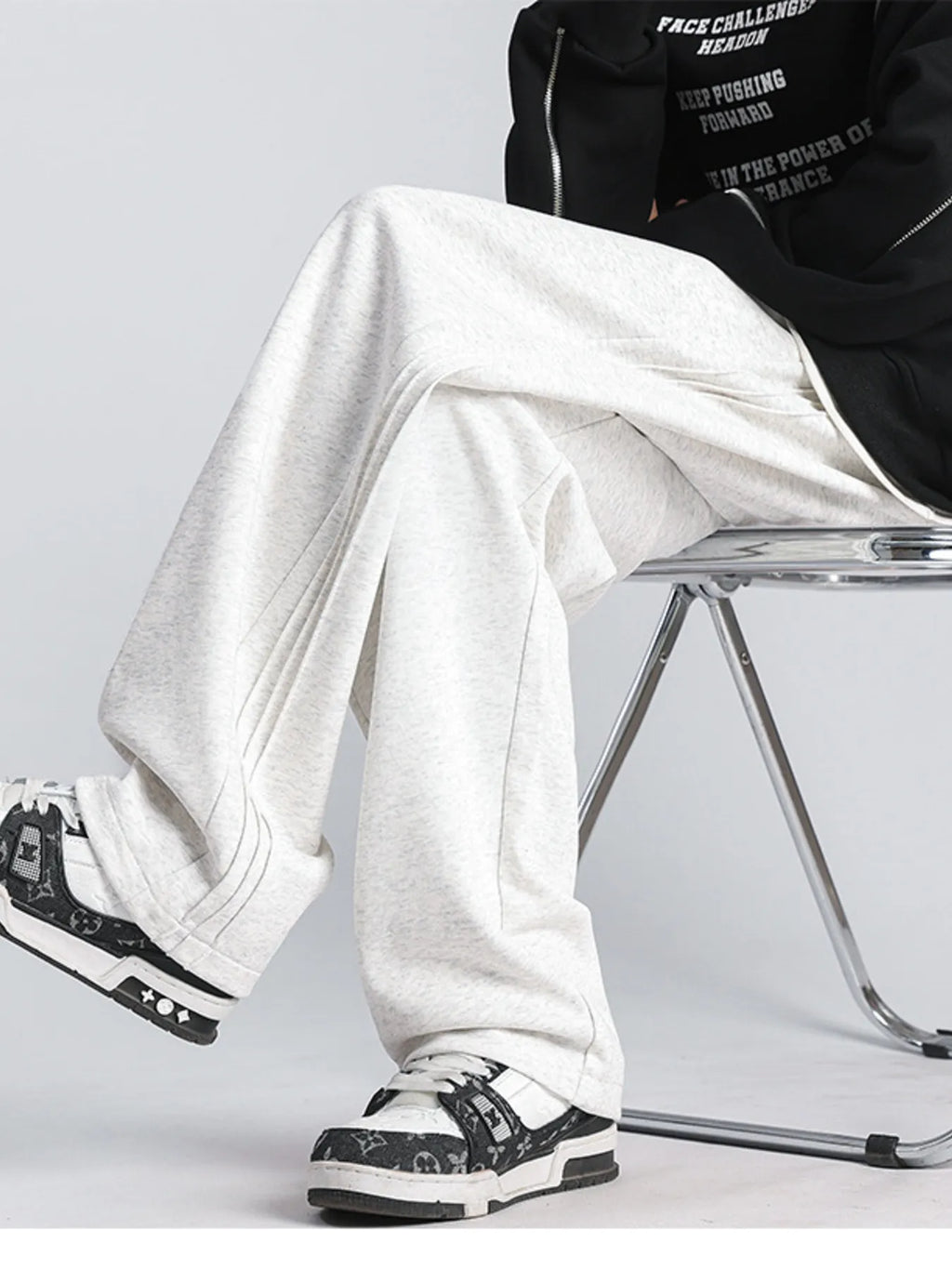 Men's Full Size Casual Loose-Fit Sweatpants Plus Size
