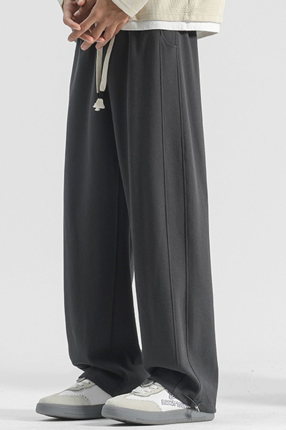Men's Plus Size Casual Loose Fit Drawstring Sweatpants