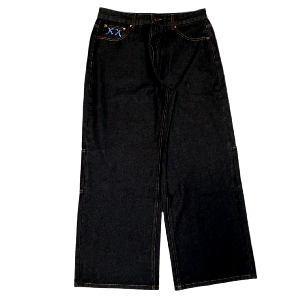 MyndPlush Ultra Baggy Denim Pants