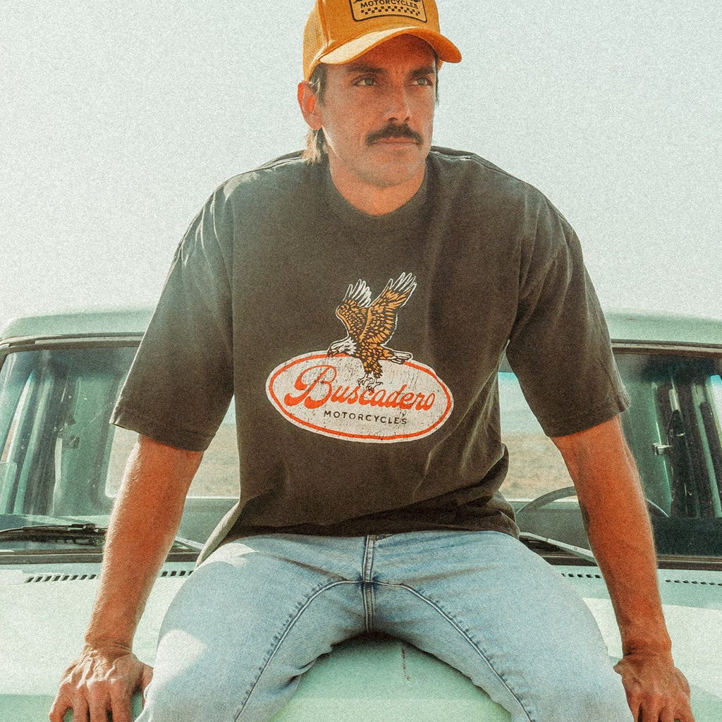 Brew Heavyweight Tee - Vintage Black