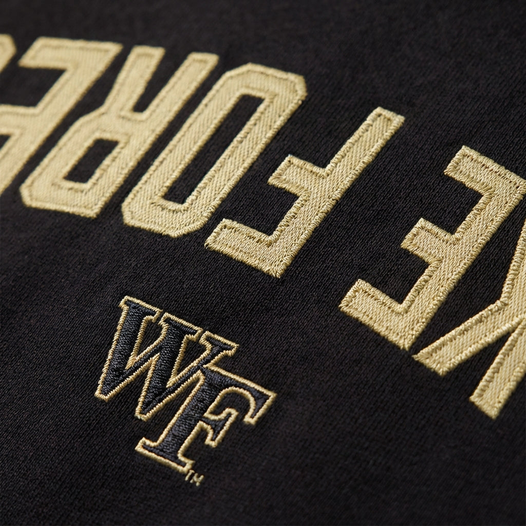 Retro College-Style Varsity Hoodie