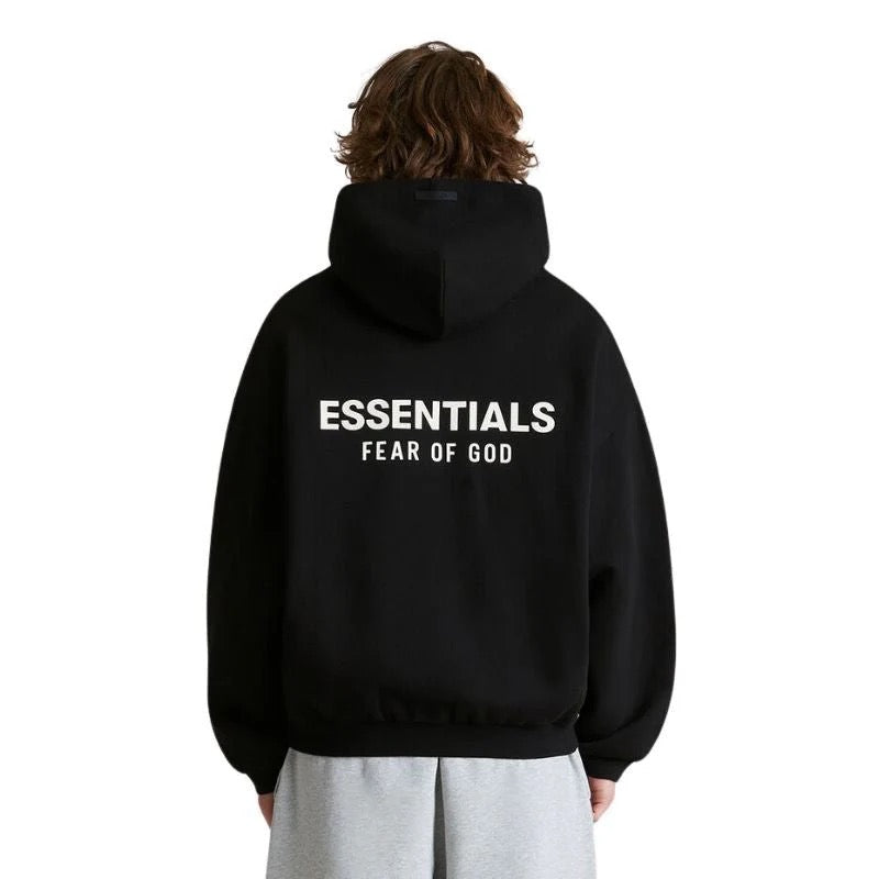 Fleece Hoodie Black