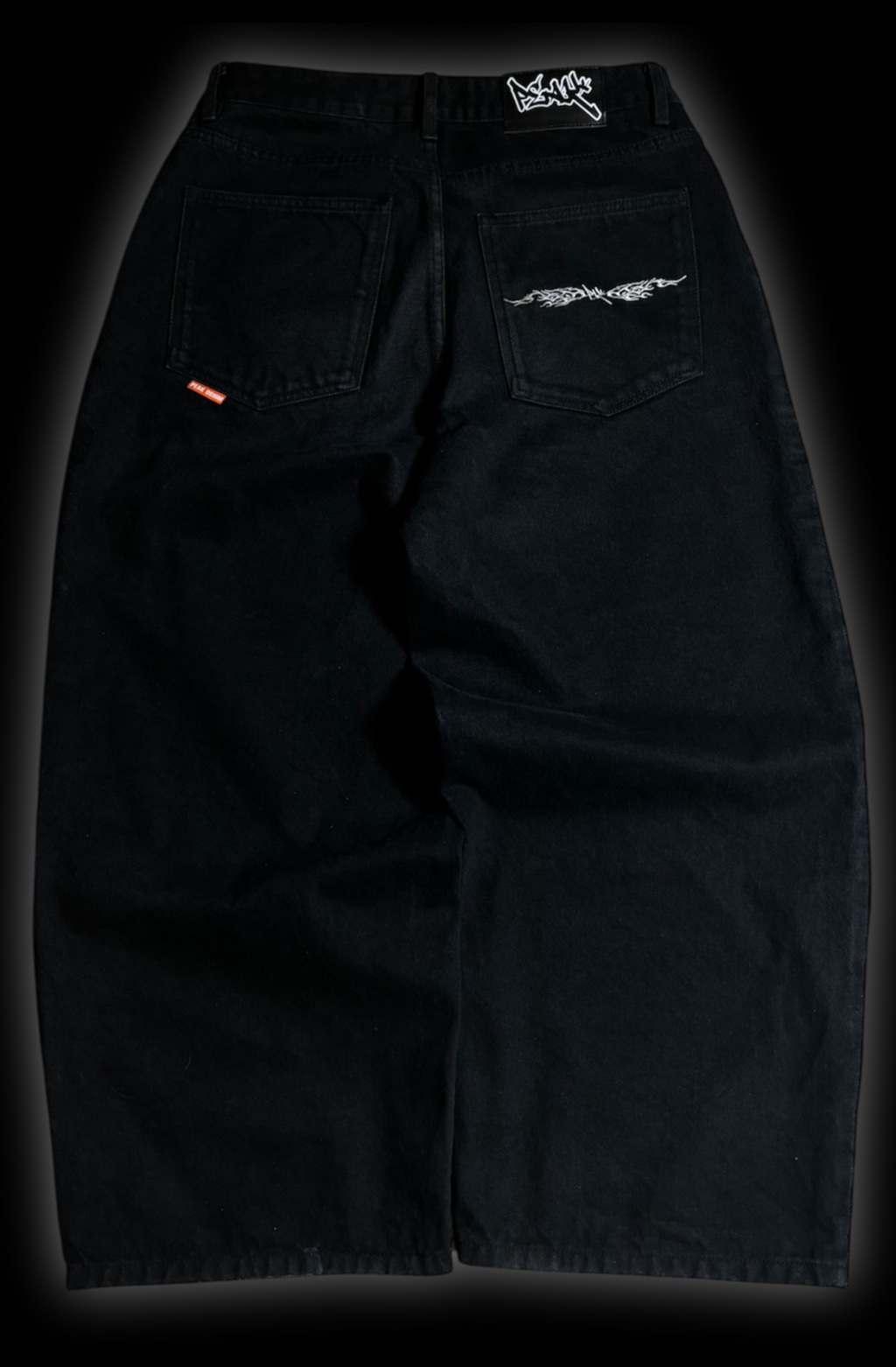 Peak Baggy Jeans - Black