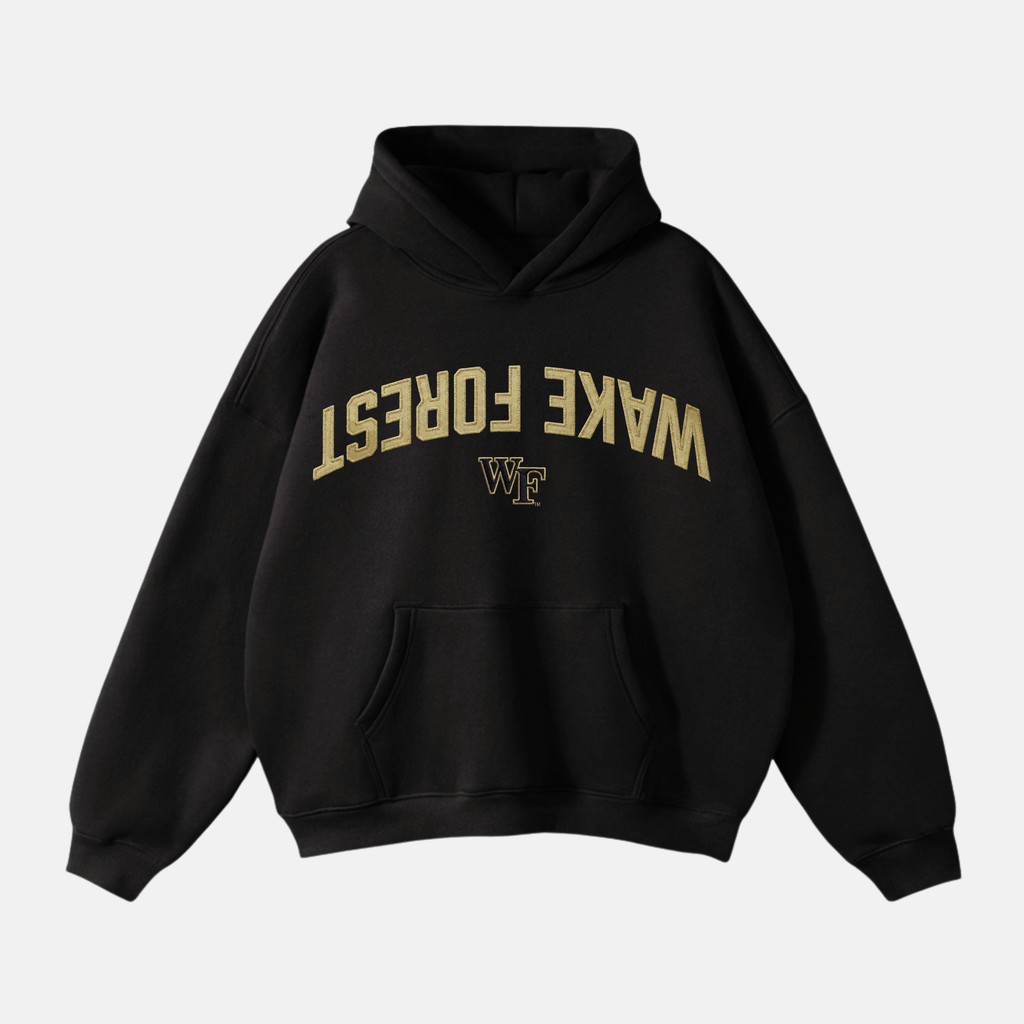 Retro College-Style Varsity Hoodie