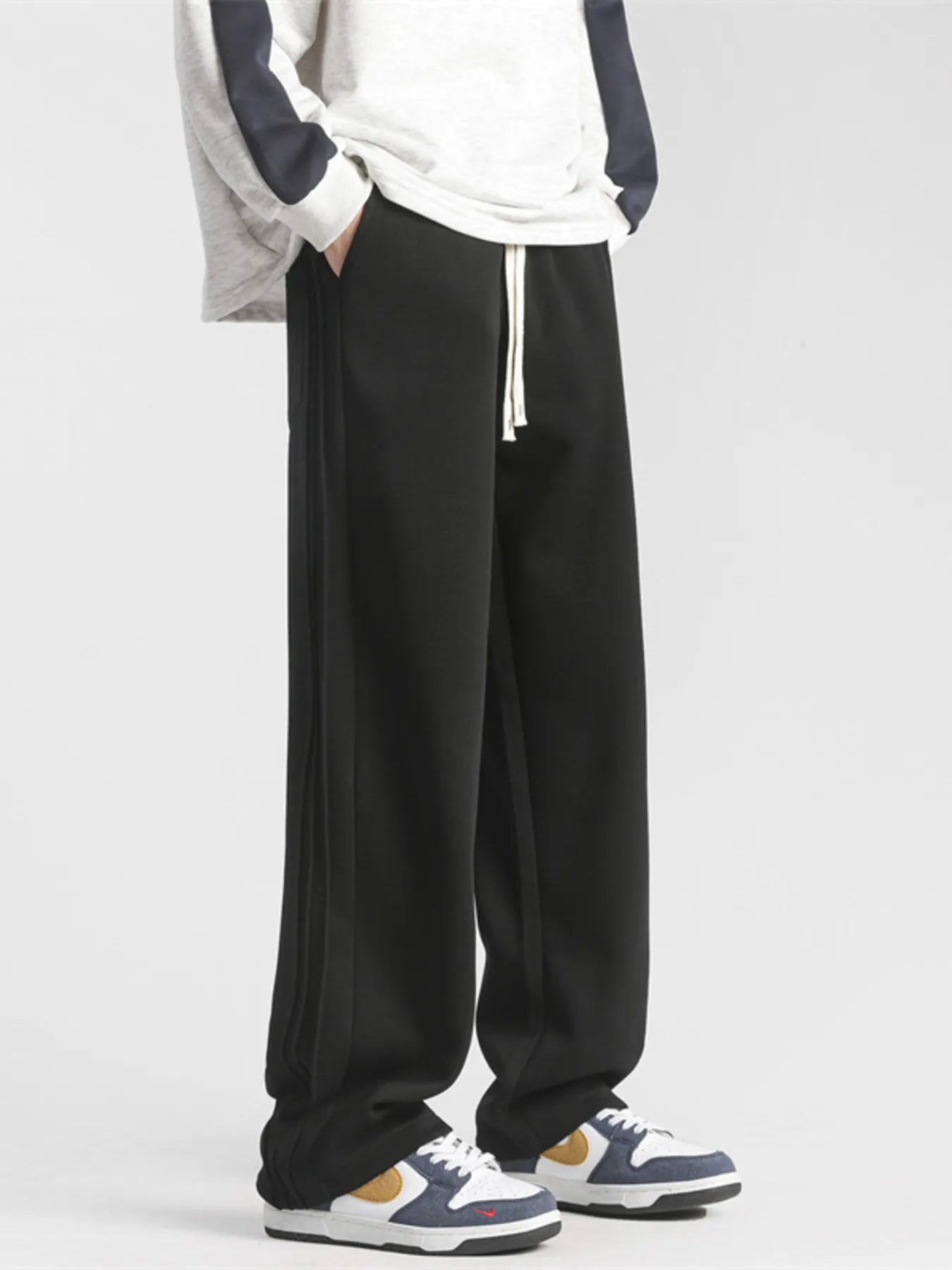 Men's Full Size Casual Loose-Fit Sweatpants Plus Size
