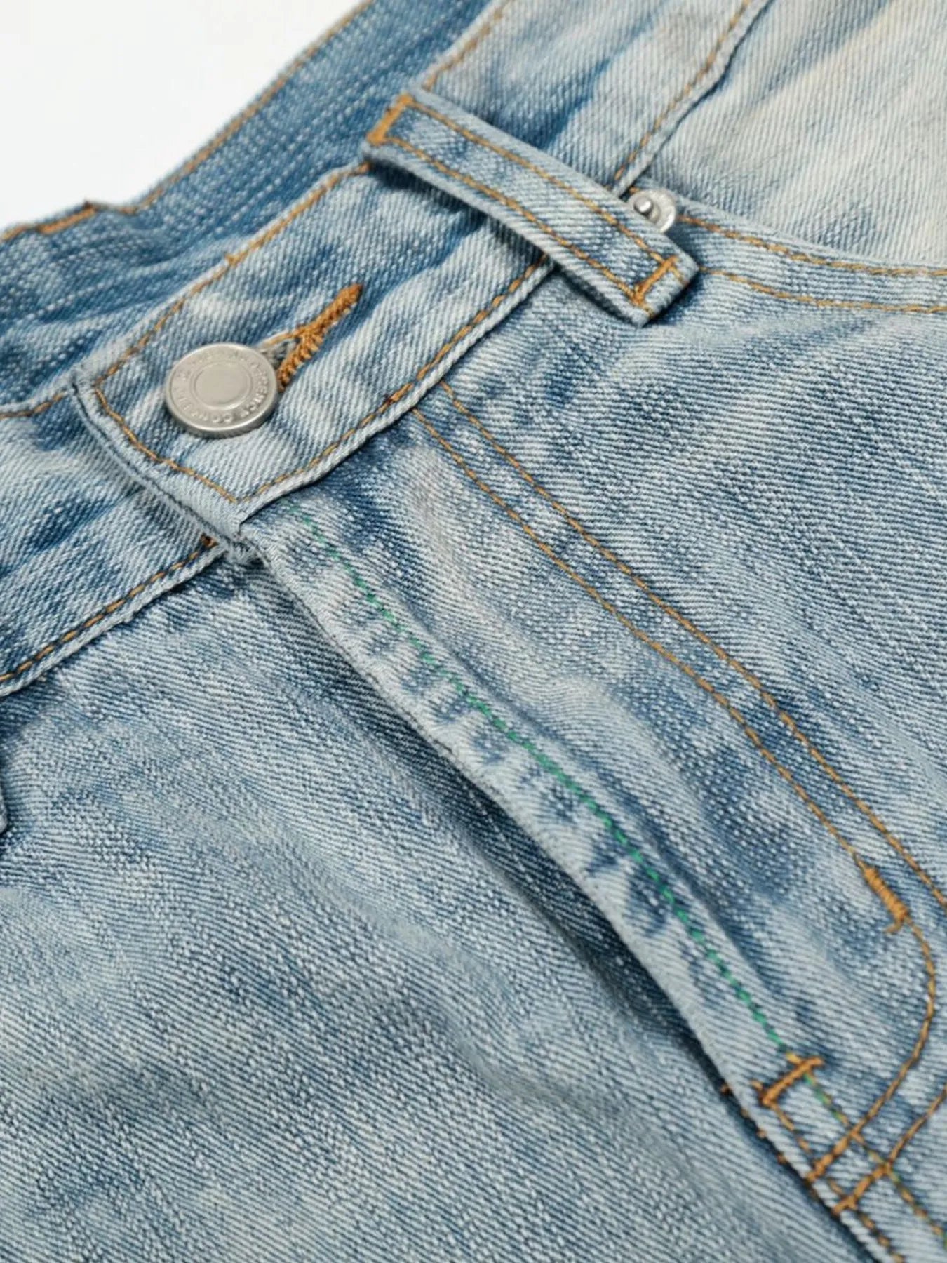 Men's Washed Wide Leg Baggy Jeans