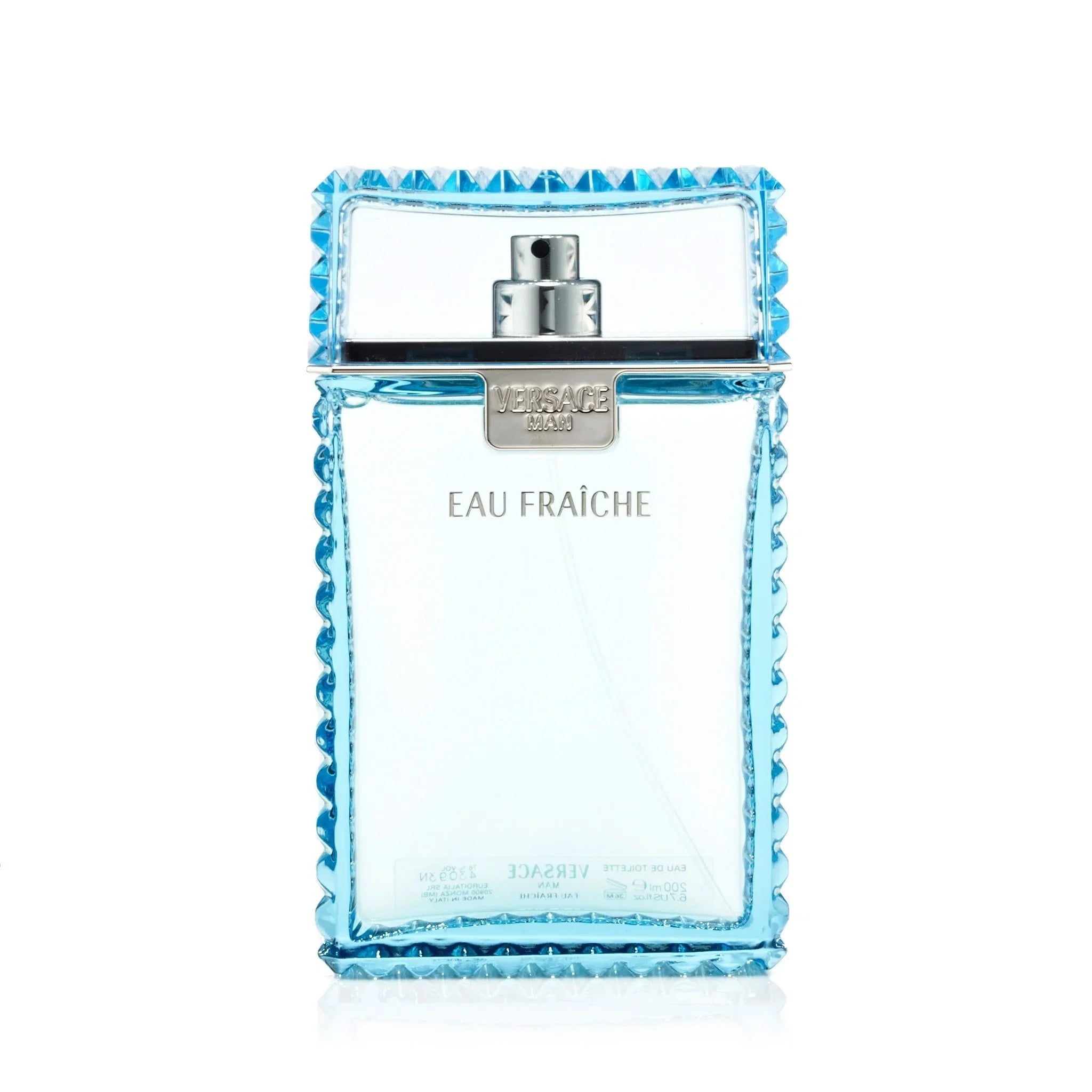Versace Man Eau Fraiche Eau De Toilette Cologne for Men 6.7 oz