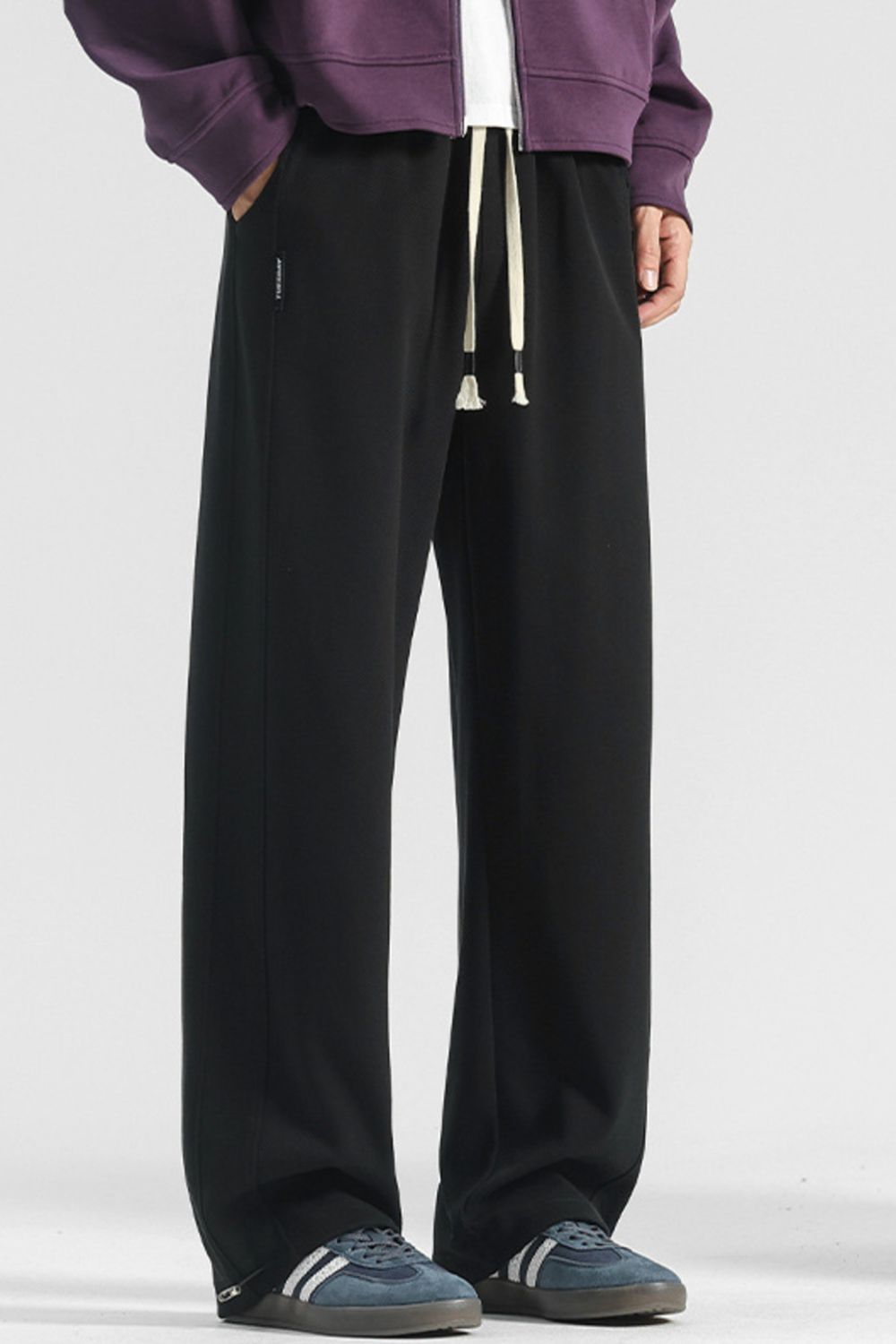 Men's Plus Size Casual Loose Fit Drawstring Sweatpants