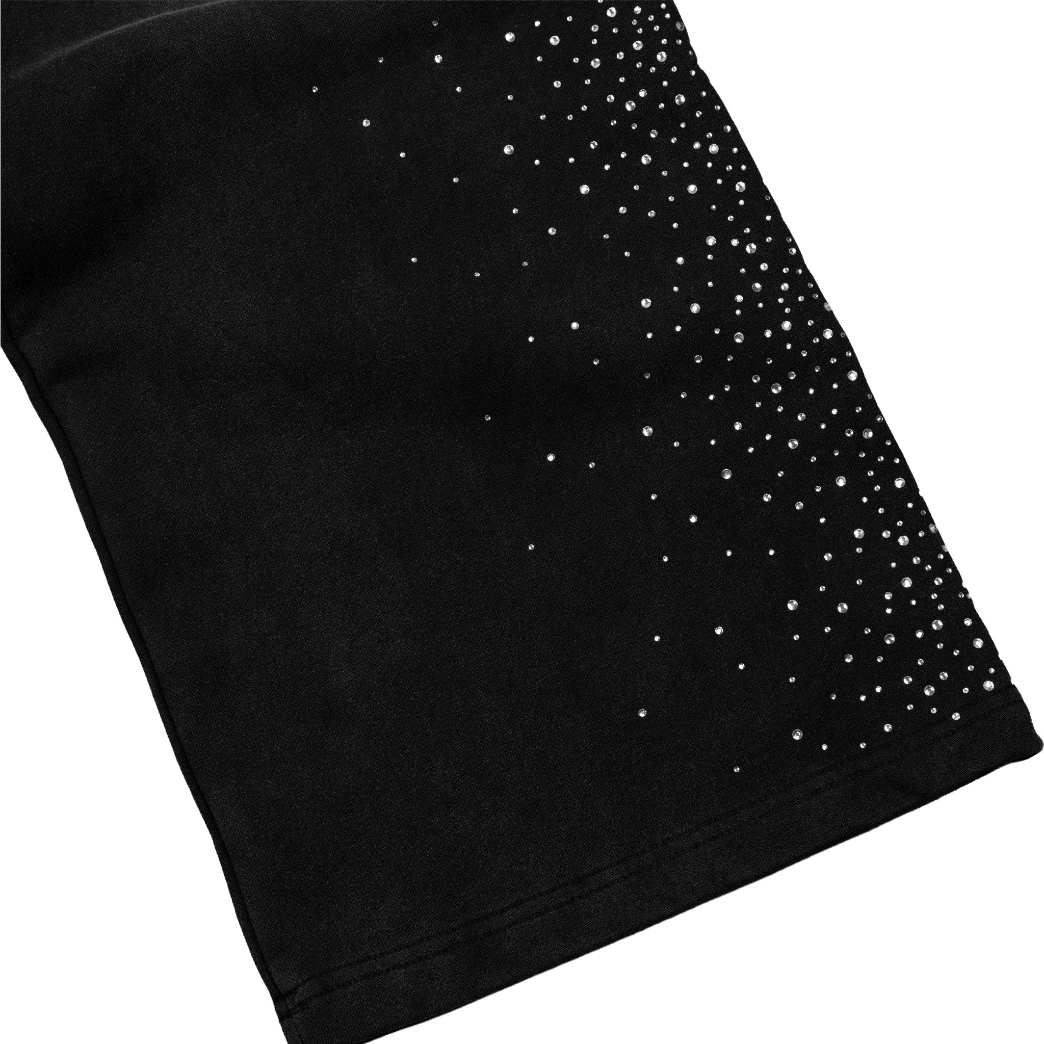 Common Hype Diamanté Sweatpant Washed Black