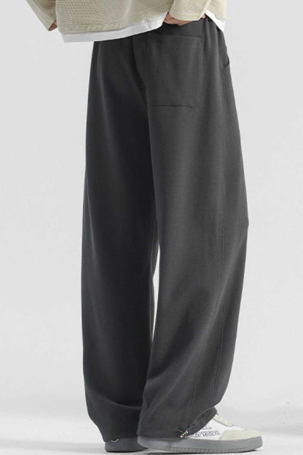 Men's Plus Size Casual Loose Fit Drawstring Sweatpants