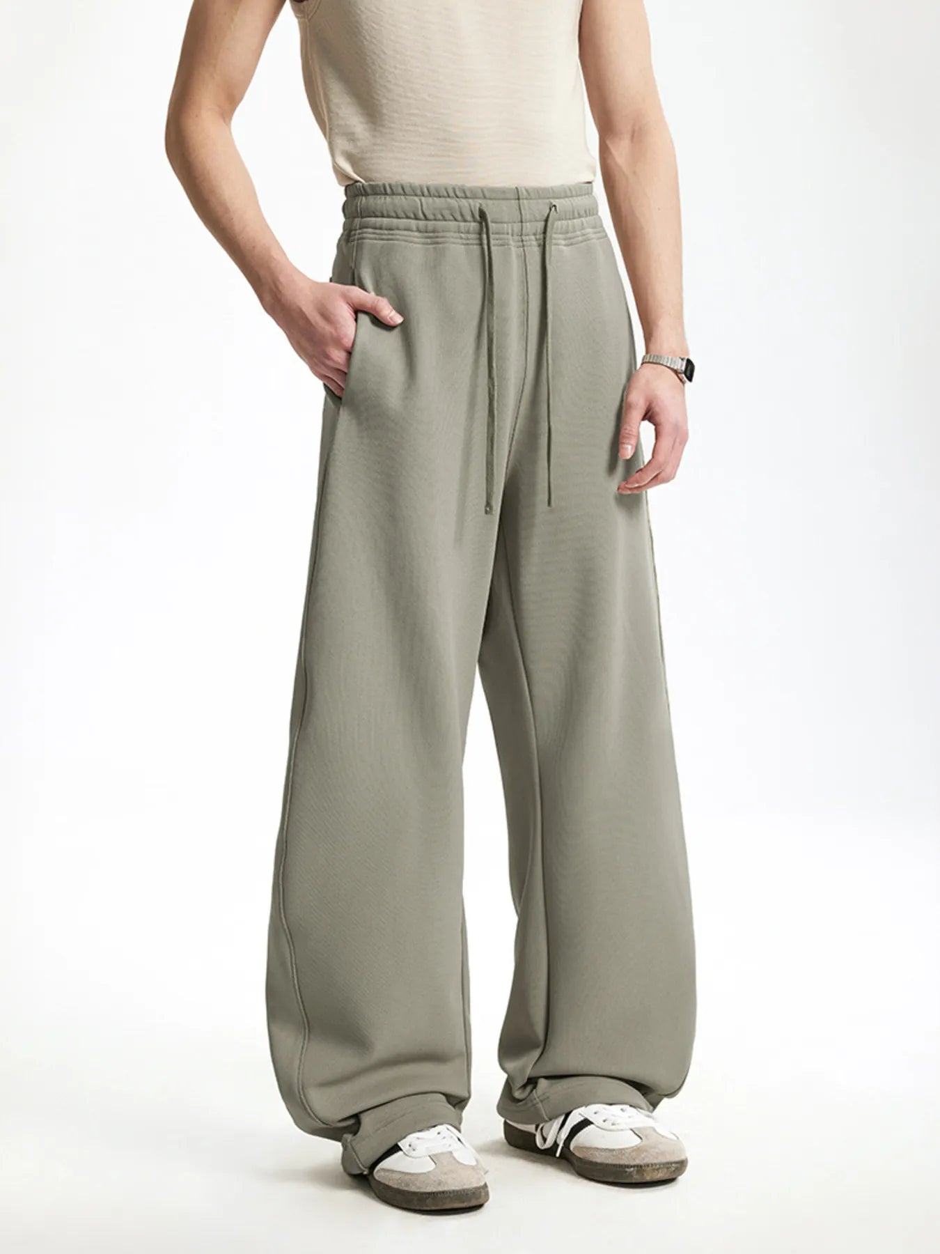 Men's Loose Fit Drawstring Sweatpants